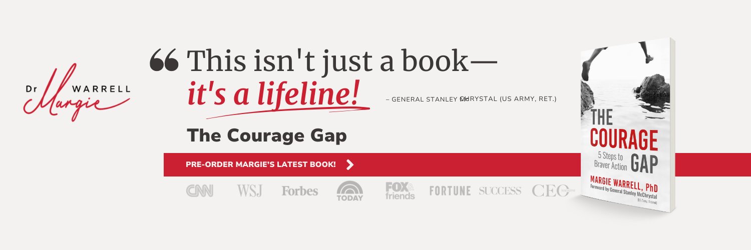 Dr Margie Warrell banner