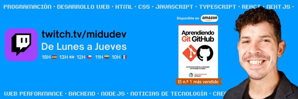 midudev Profile Banner
