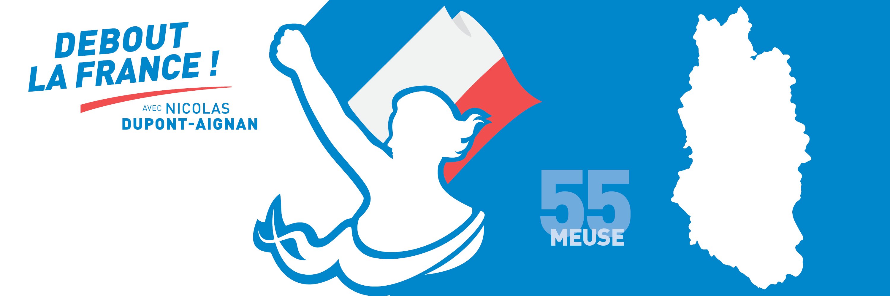 Debout la France 55 banner