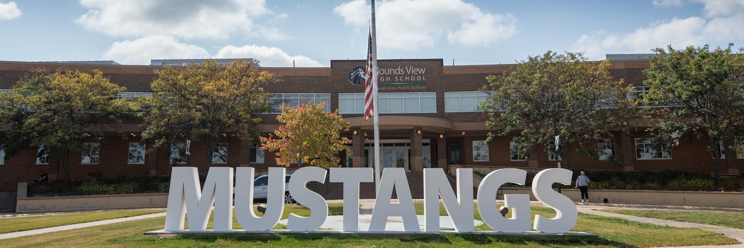 Mounds View High banner