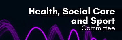 Health, Social Care and Sport Committee banner