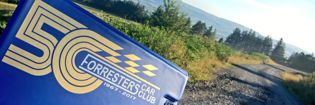 Forresters Car Club banner