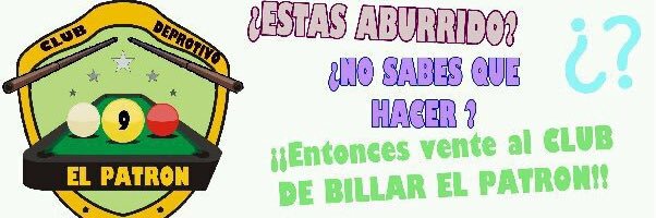 Billar_ElPatron's profile banner image