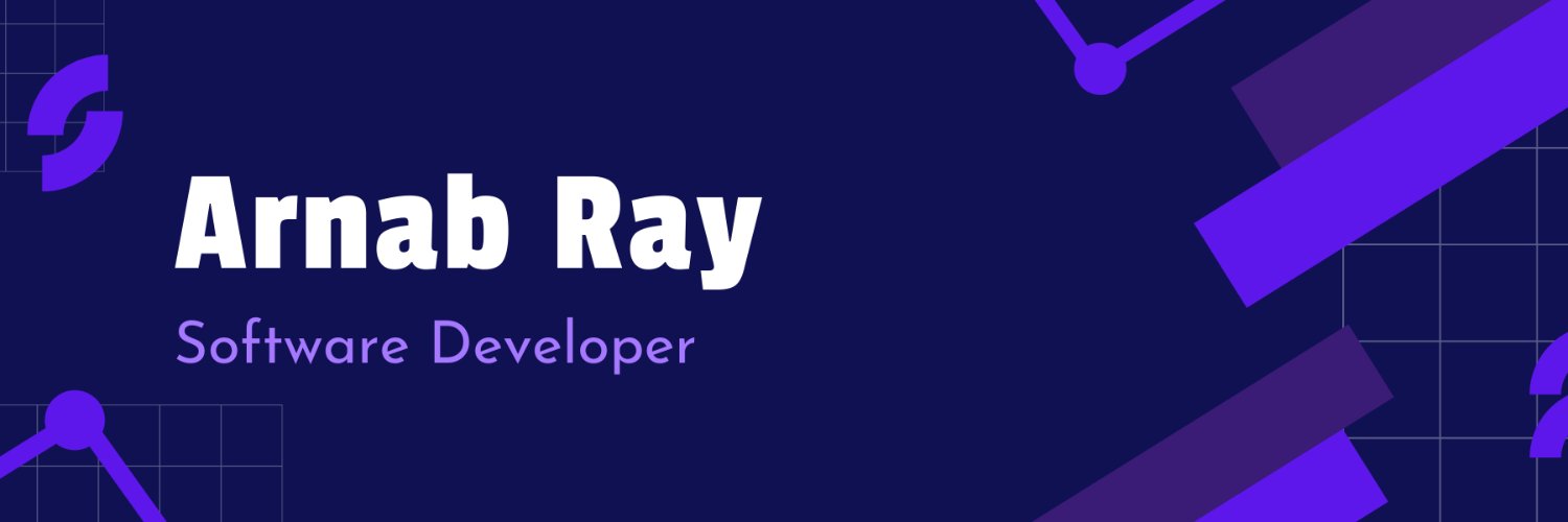Arnab Ray banner