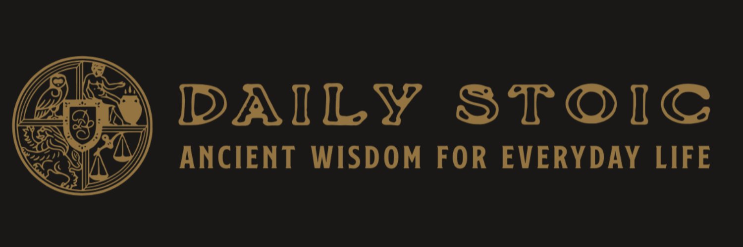 Daily Stoic's banner