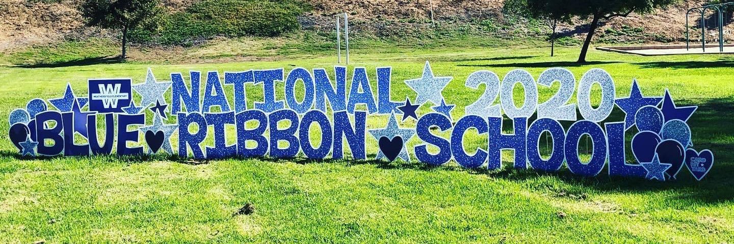 Weathersfield School banner