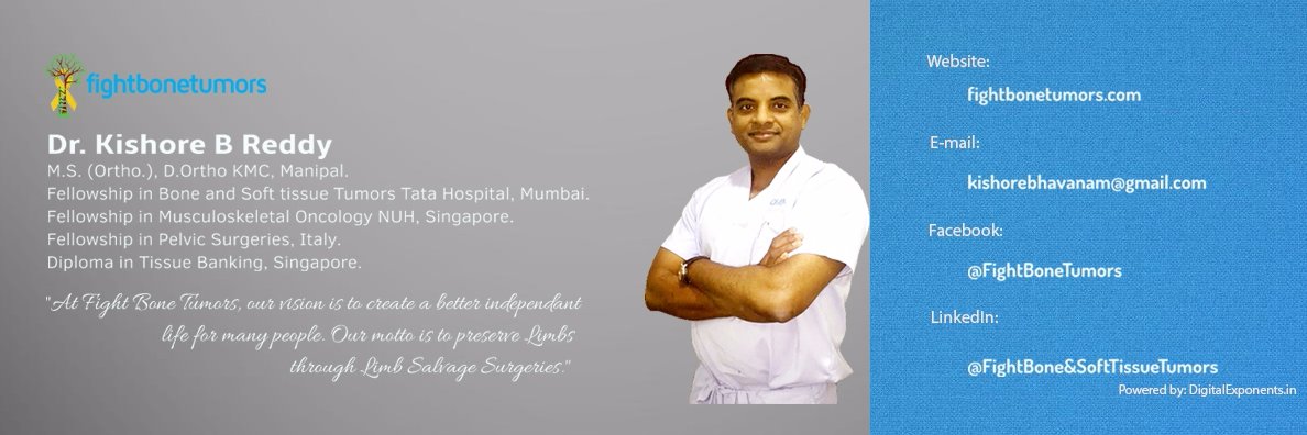 Dr Kishore B Reddy (@FightBoneTumor) / Posts / X