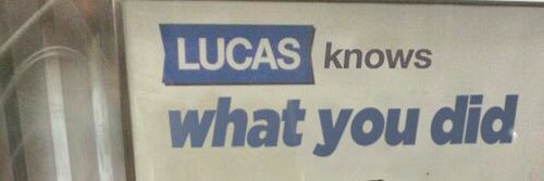 lucas banner