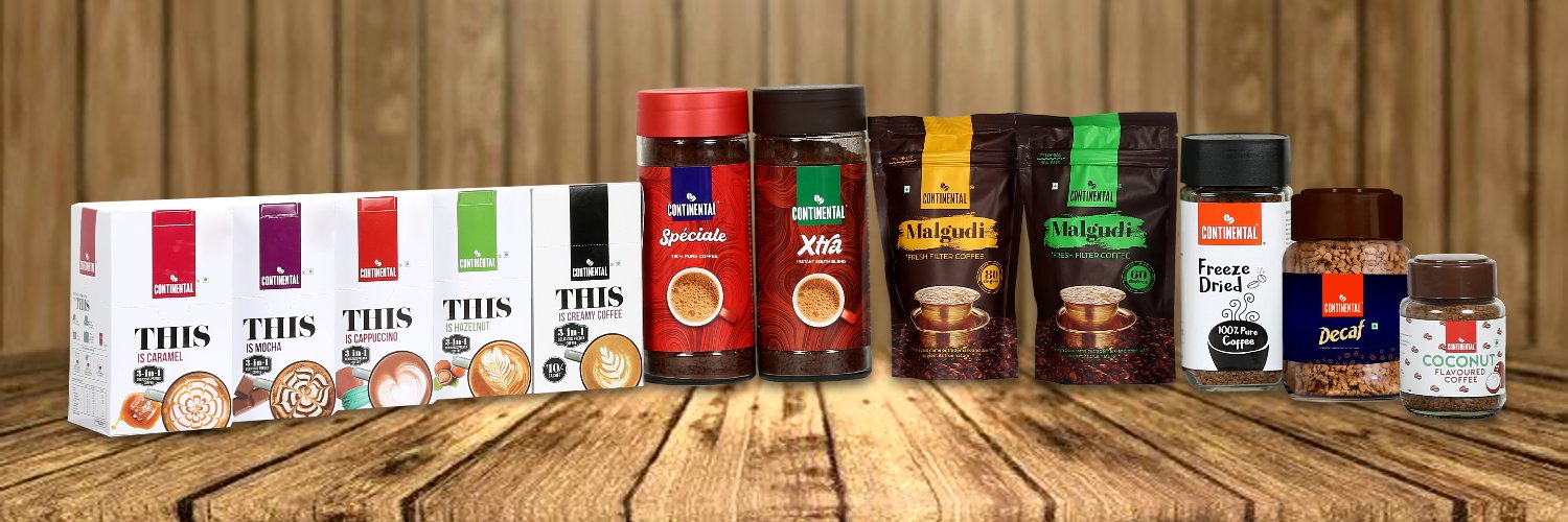 Continental coffee banner