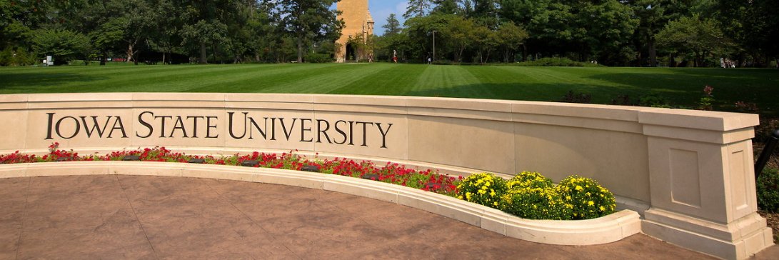 Iowa State President banner