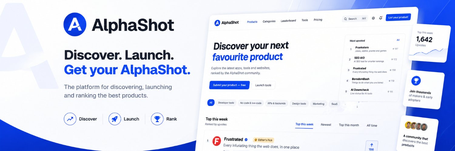 GetAlphaShot's profile banner image