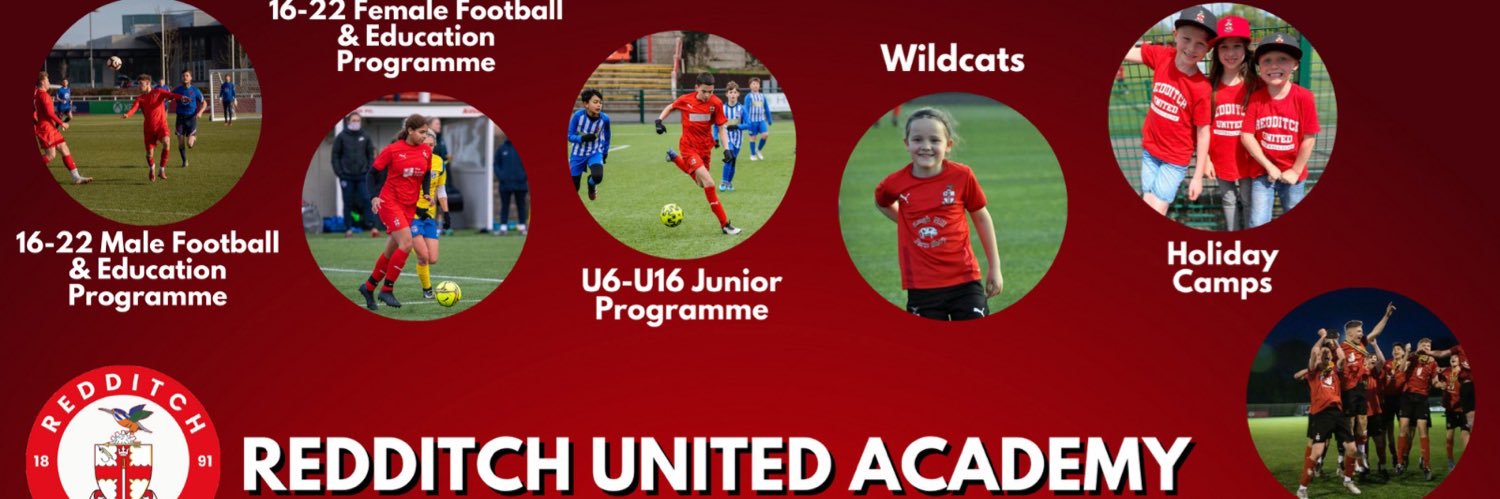 Redditch United Academy banner