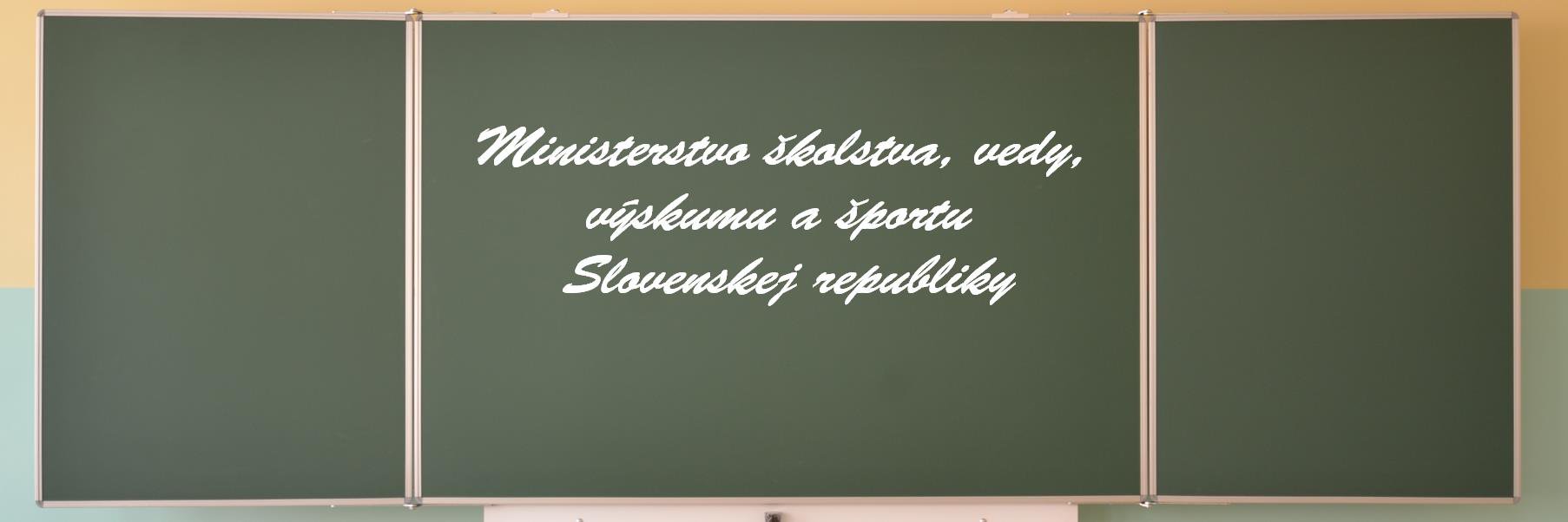 minedu_sk's profile banner image