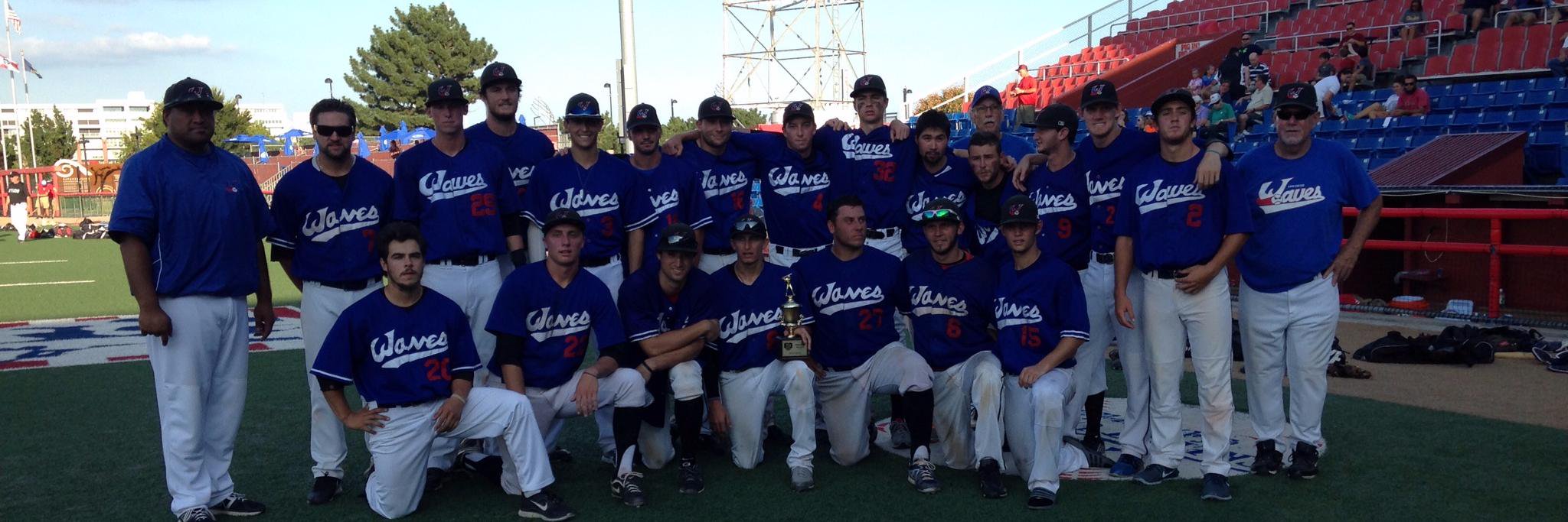 SD Waves Baseball banner