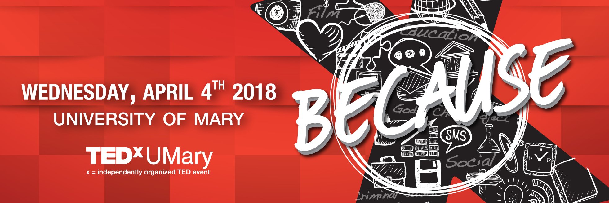 TEDxUMary's profile banner image