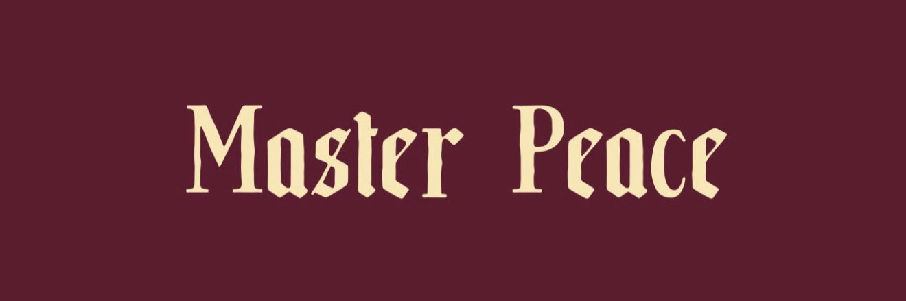 Master Peace banner