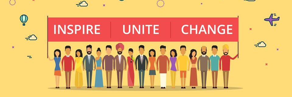 Think Change India banner