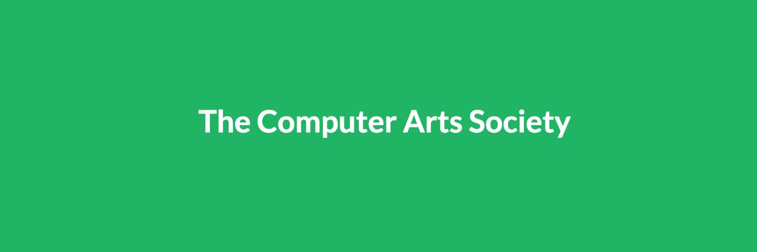 Computer Arts Society banner