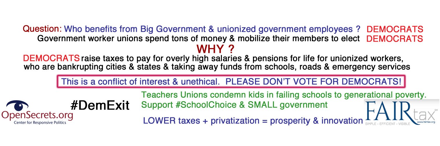 NoToBigGov's profile banner image