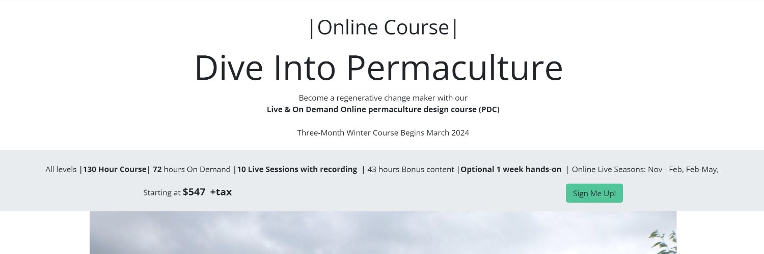 P3Permaculture's profile banner image