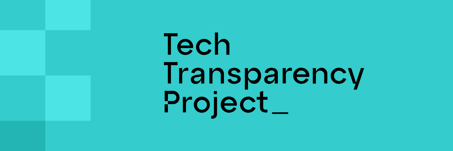 Tech Transparency Project banner