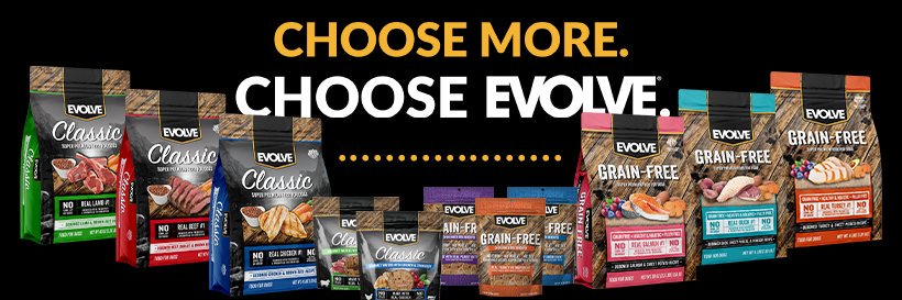 Evolve Pet Food banner