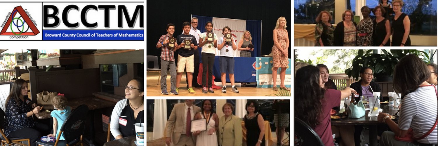 Broward Math Council banner