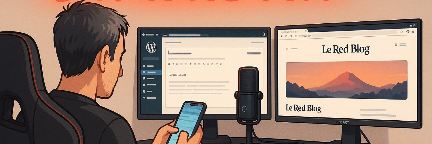 LeRedGeek ⭐️⭐️ banner