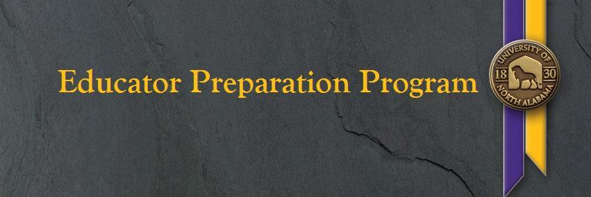 UNA Educator Prep banner
