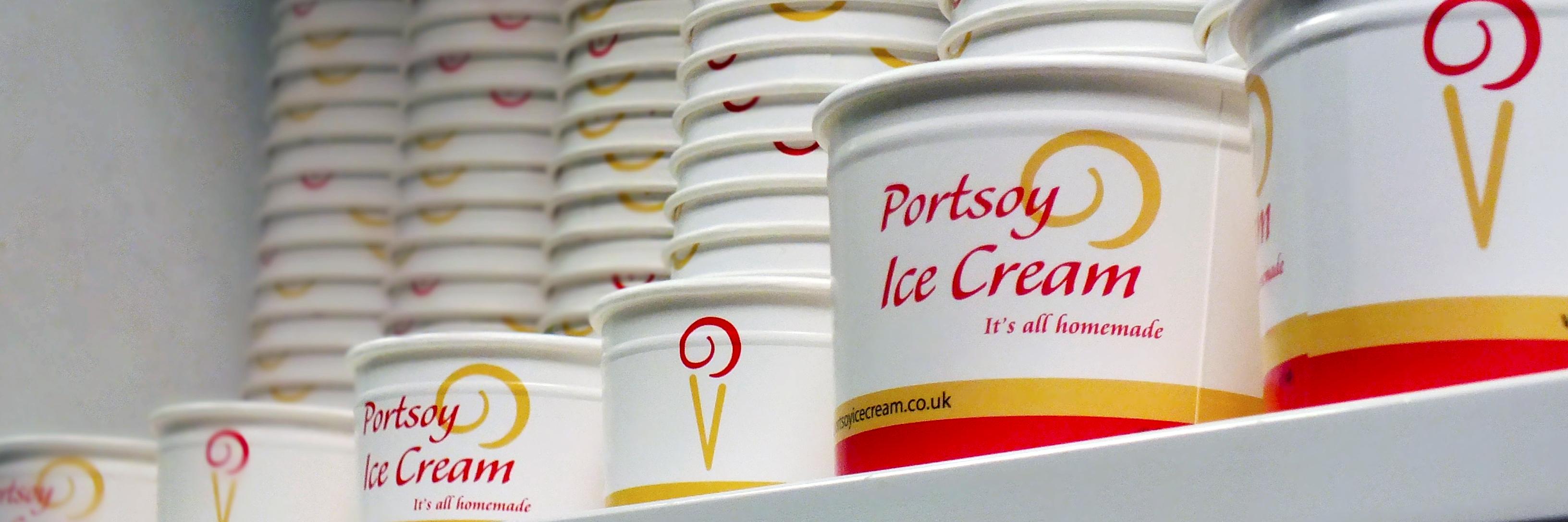 Portsoy Ice Cream banner