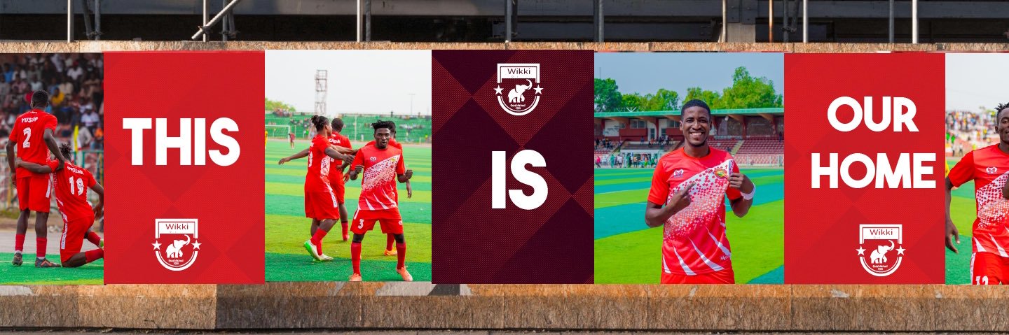 Wikki Tourists FC banner