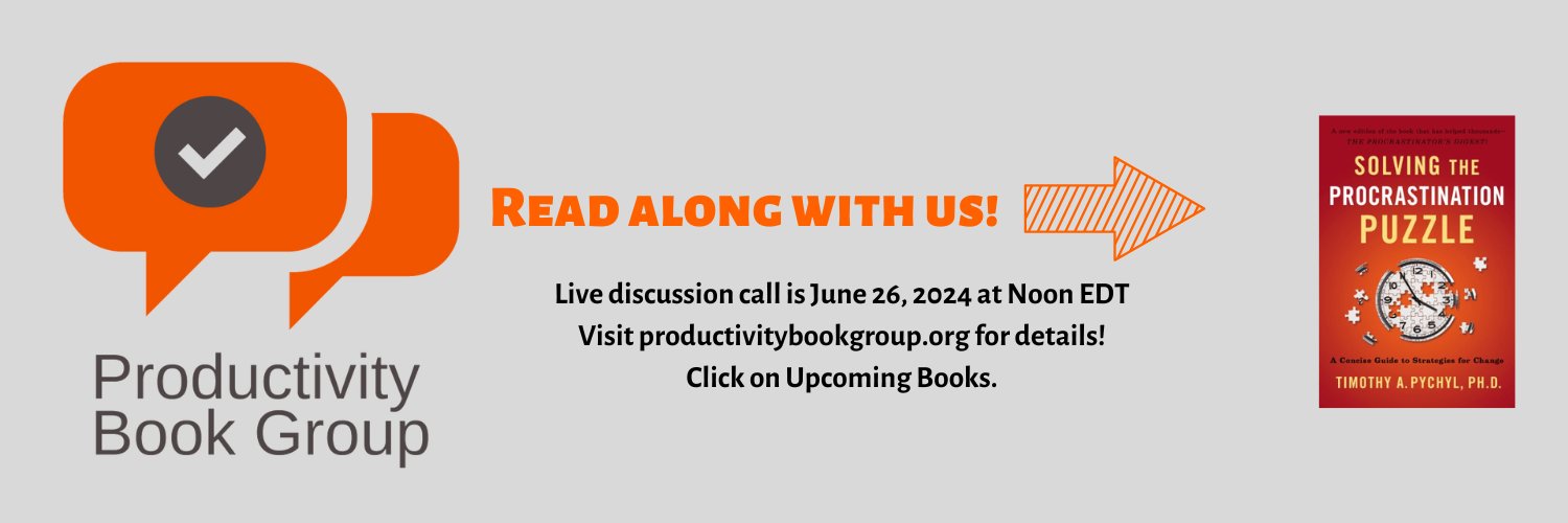 Productivity Book Group banner