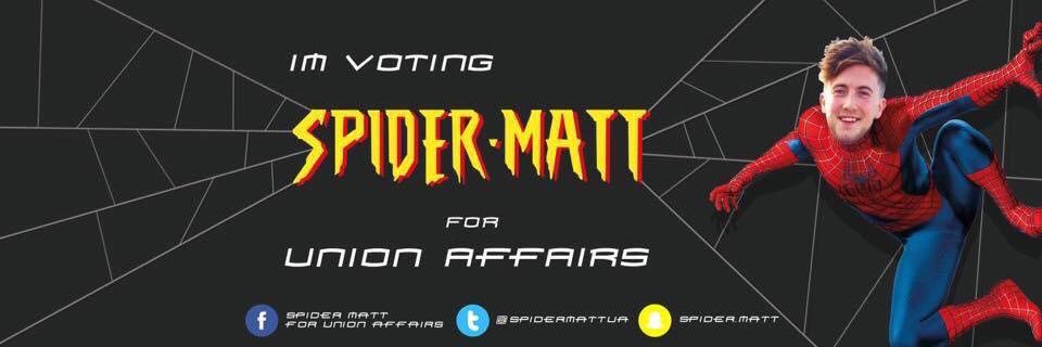 SpiderMatt For UA banner