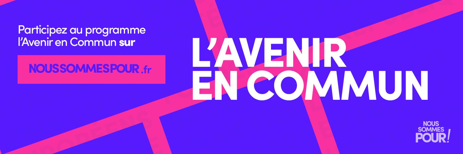 Programme l'Avenir en commun banner