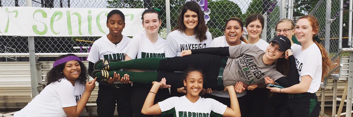 Wakefield Softball banner