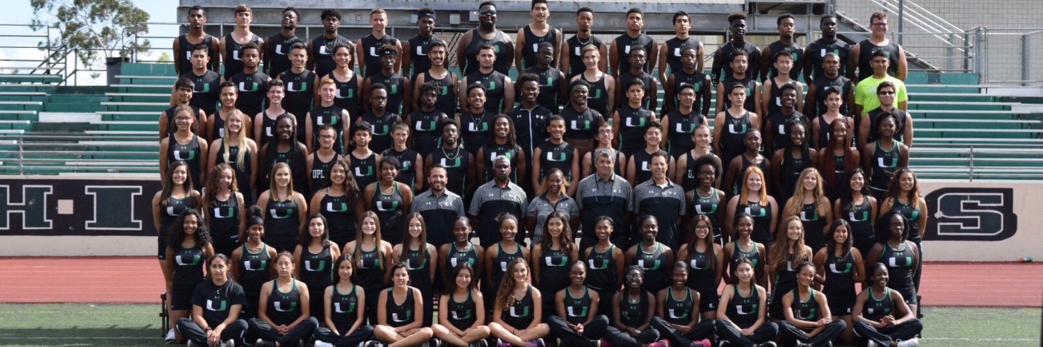 UHS Track & Field banner