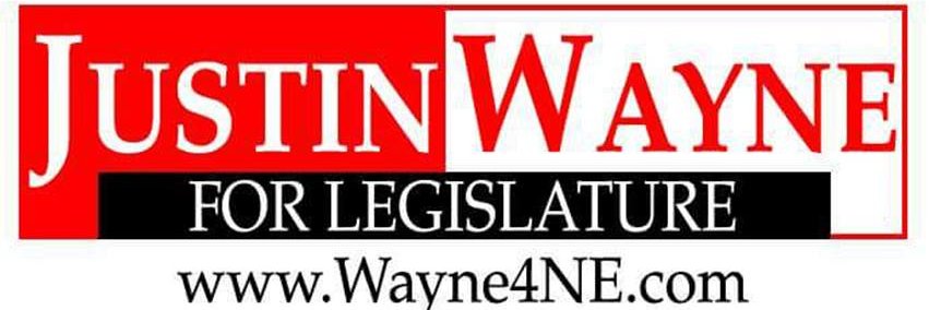 Senator Justin Wayne banner