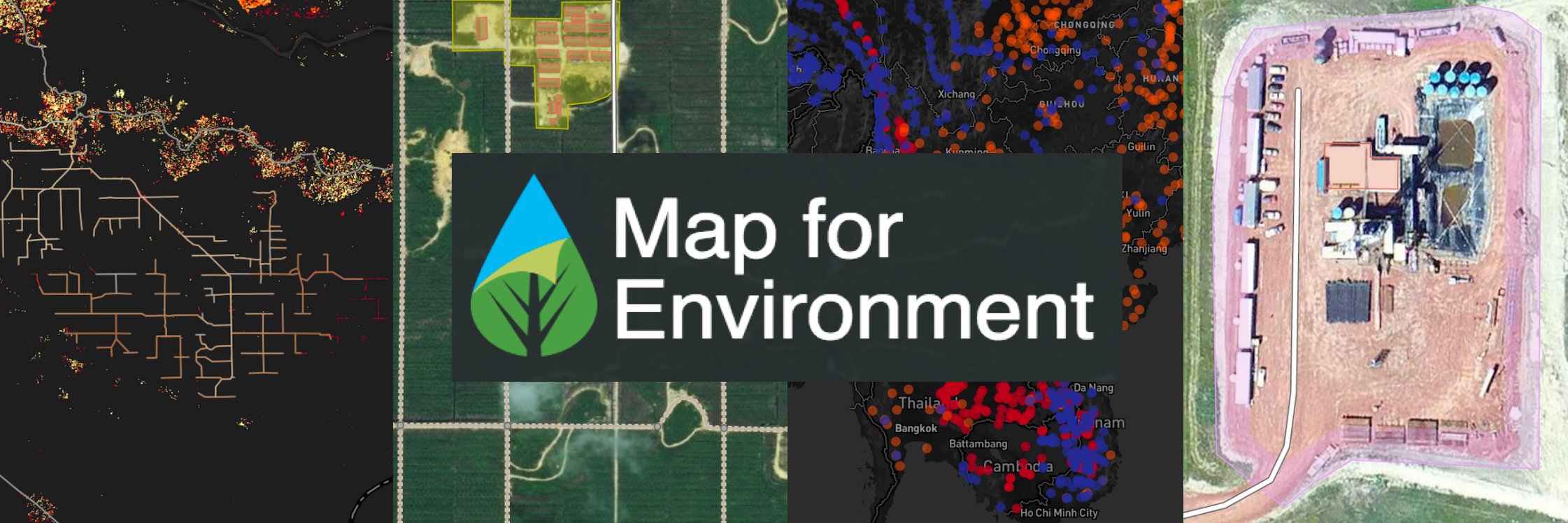 Map for Environment banner