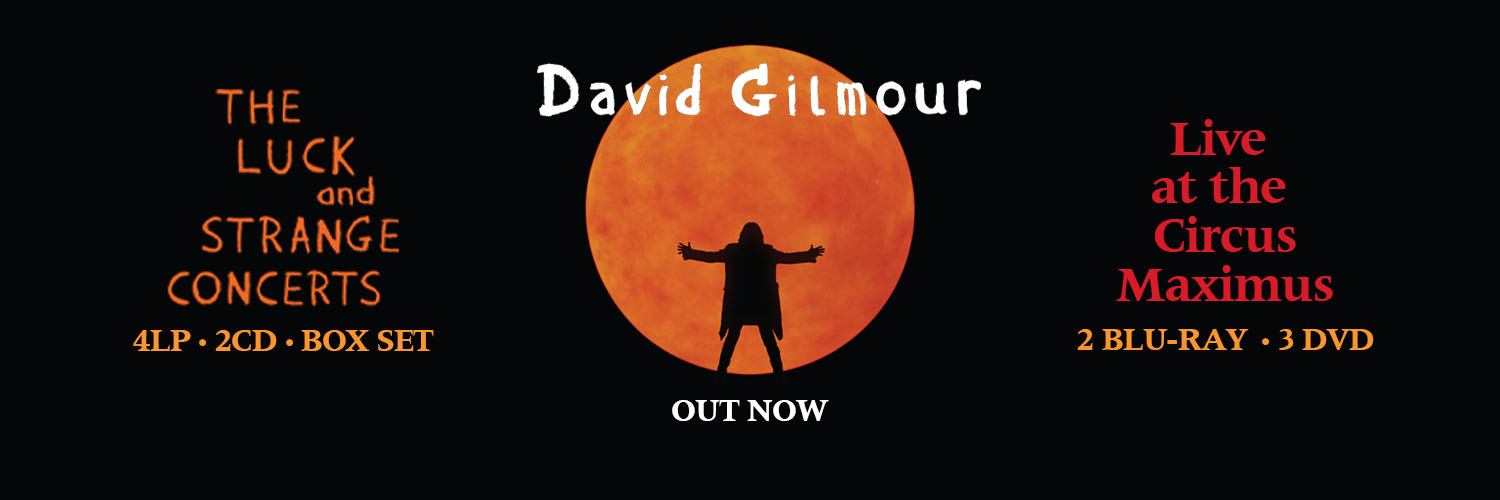 David Gilmour banner