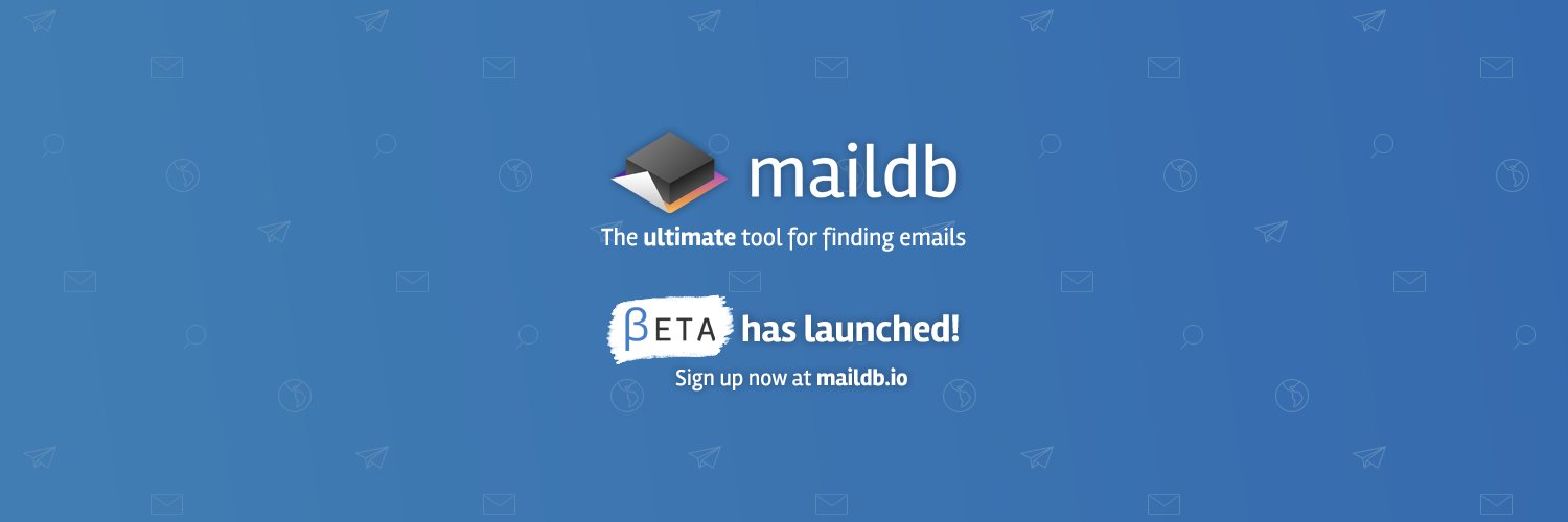 MailDBio's profile banner image