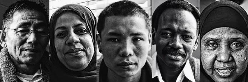 Refugees Helping Refugees banner