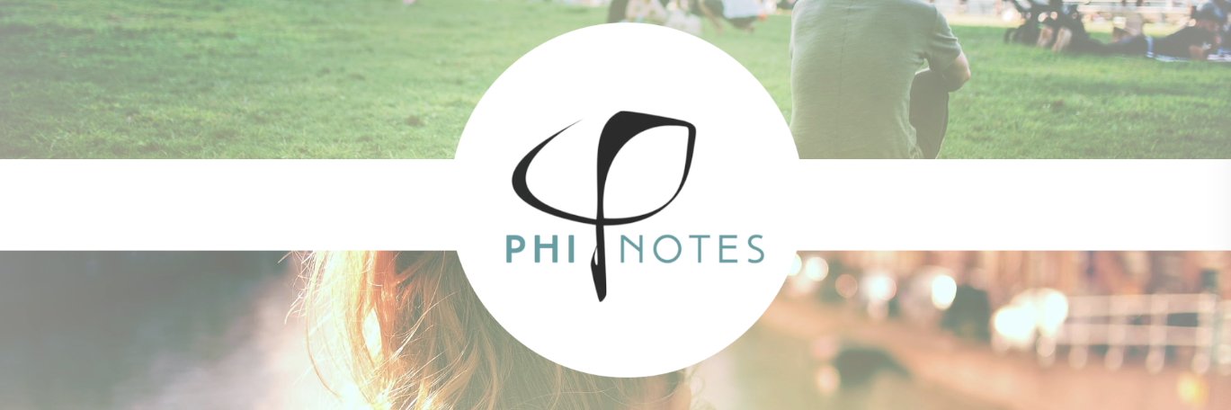 PHI Notes banner