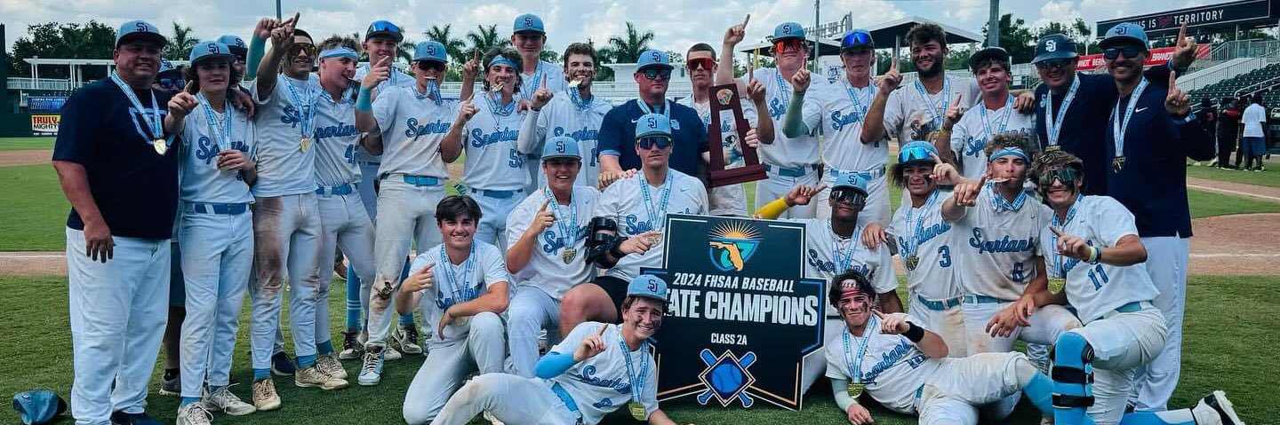 St Johns Baseball banner