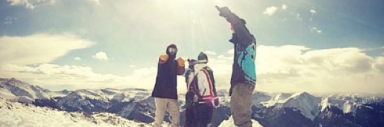 * banner