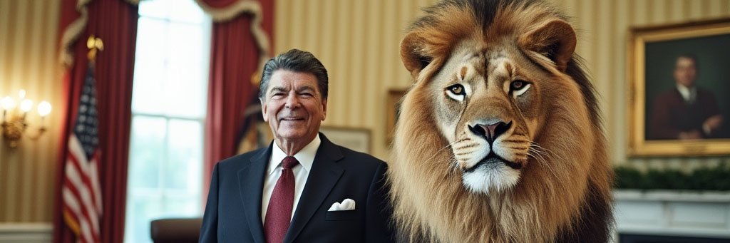 ライオン Lion banner