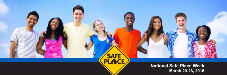 YMCA Safe Place banner