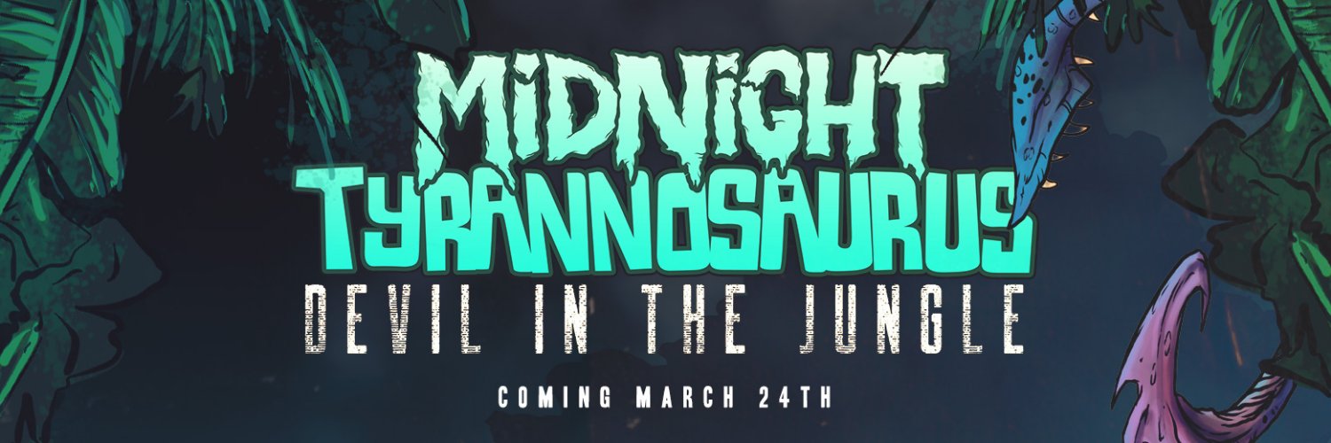 Midnight Tyrannosaurus banner