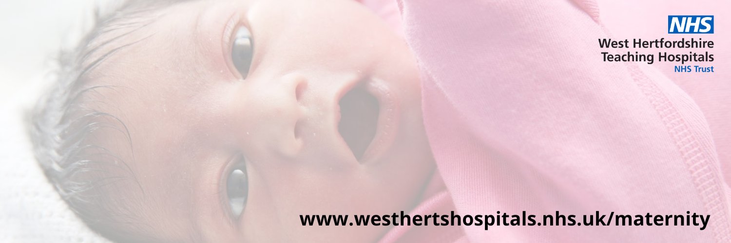 Maternity at West Herts NHS banner