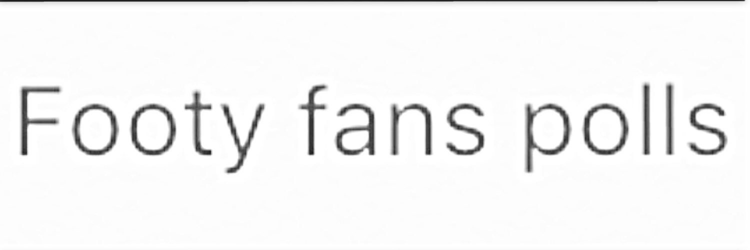 Footyfanspoll's profile banner image