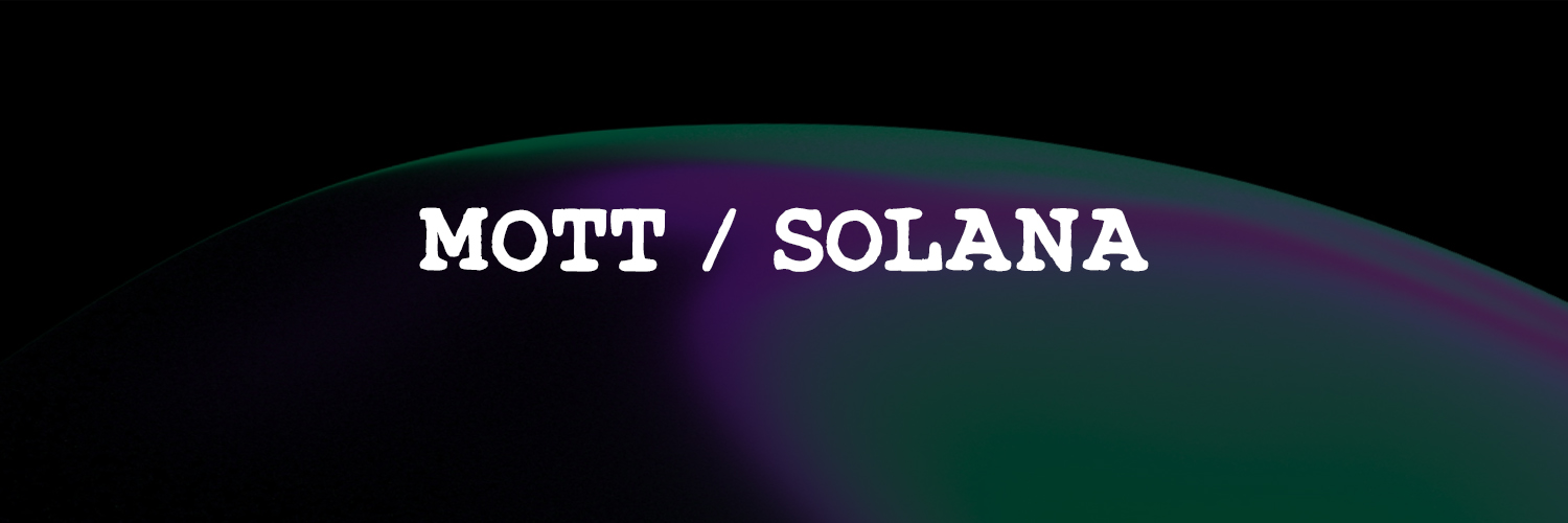 MottSolana's profile banner image